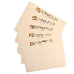QB Wrist Coach 5 Pack Play Sheets 30 Inserts